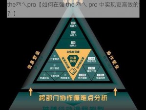 强the癶乀pro【如何在强 the 癶乀 pro 中实现更高效的协作？】