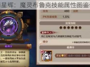 剑舞星辉：魔灵布鲁克技能属性图鉴详解