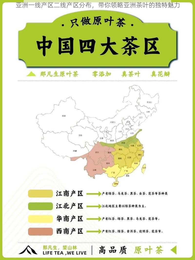 亚洲一线产区二线产区分布，带你领略亚洲茶叶的独特魅力