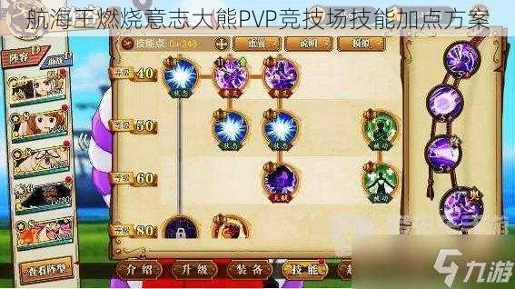 航海王燃烧意志大熊PVP竞技场技能加点方案