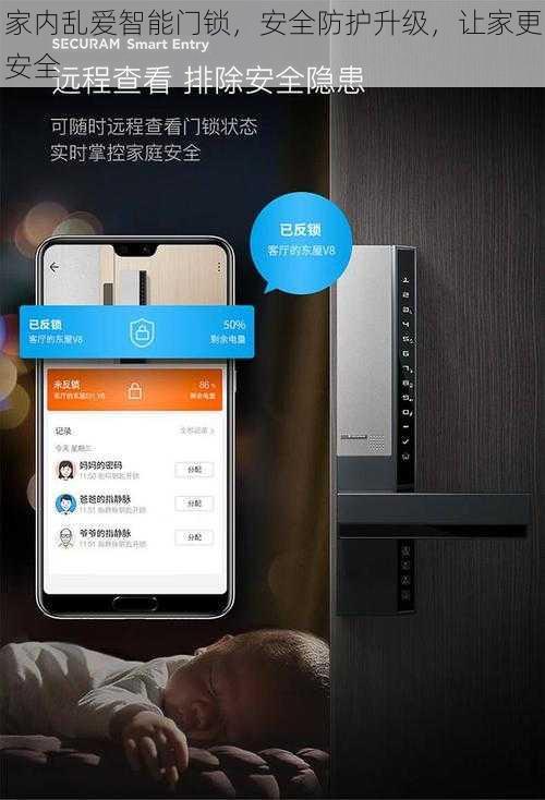 家内乱爱智能门锁，安全防护升级，让家更安全