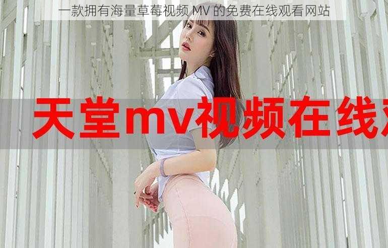 一款拥有海量草莓视频 MV 的免费在线观看网站