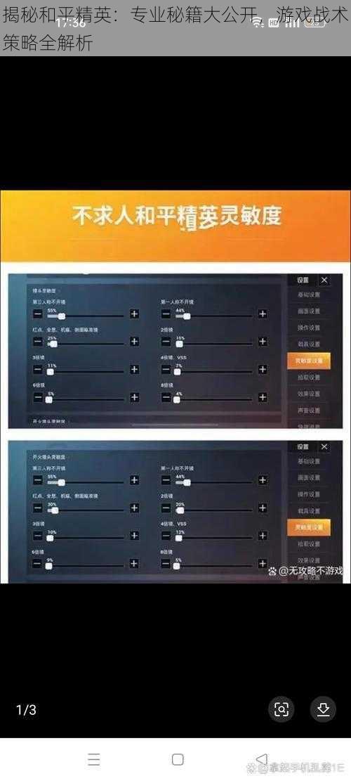 揭秘和平精英：专业秘籍大公开，游戏战术策略全解析