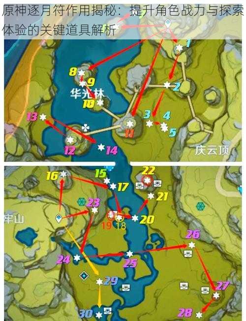 原神逐月符作用揭秘：提升角色战力与探索体验的关键道具解析